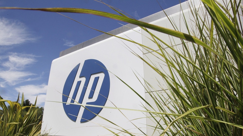 File photo of HP headquarters in Palo Alto.