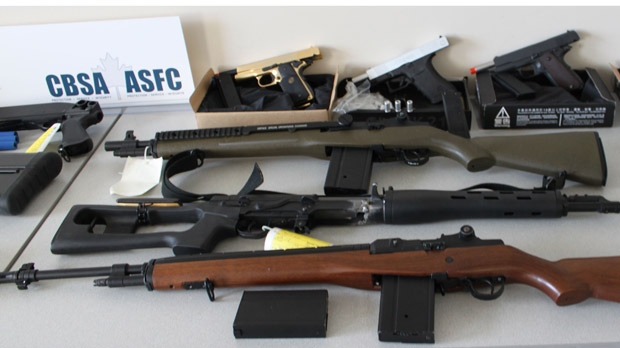 Replica guns seized in Manitoba