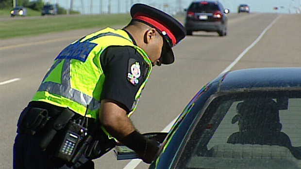 Edmonton police officers are reminding motorists to slow down when passing emergency vehicles.