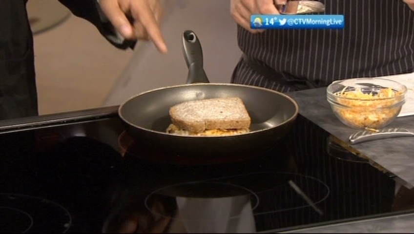 CTV British Columbia Morning Live: Chef Dale McKay cooks gourmet grilled cheese sandwiches