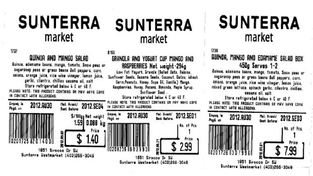 Sunterra products may contain Salmonella.