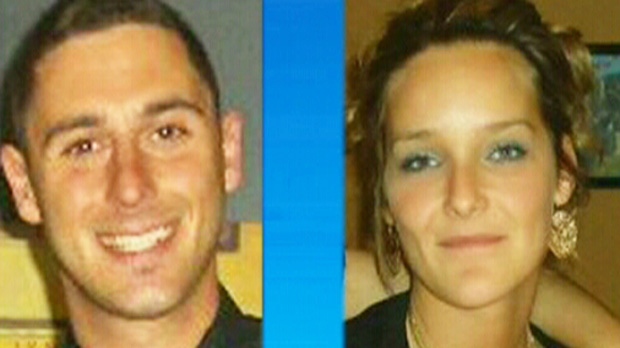 Nikolas Stefanatos and Tanya St-Arnauld are seen in this undated image. 