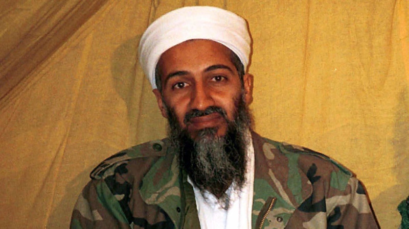 Osama bin Laden is shown in Afghanistan in this undated file photo. (AP)
