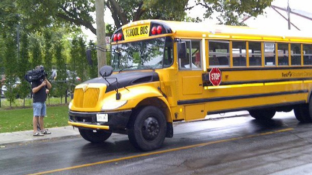 A school bus is shown in a file photo. (CP24/Katie Simpson)