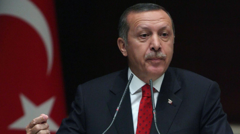 Turkish PM Recep Tayyip Erdogan in Ankara, Turkey, on Sept. 5, 2012.