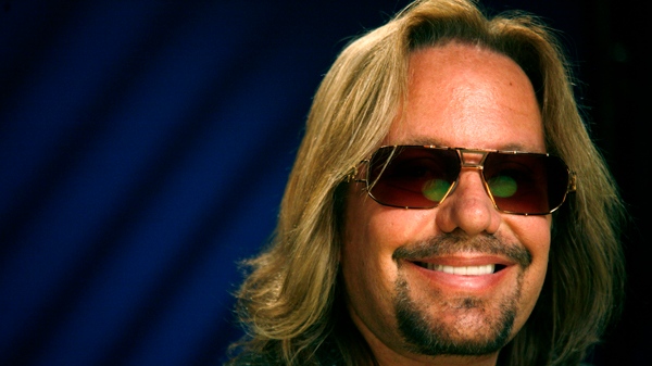 Recording artist Vince Neil poses for a portrait in New York, Tuesday, June 22, 2010. (AP Photo/Jeff Christensen)