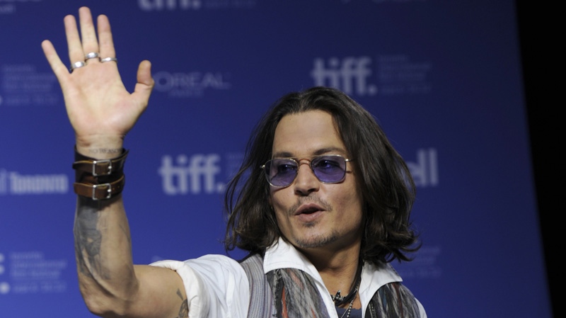 Johnny Depp participates at the Toronto International Film Festival on Sept. 8, 2012.