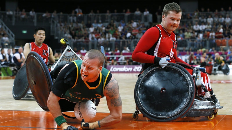 Paralympics wheelchair rugby 