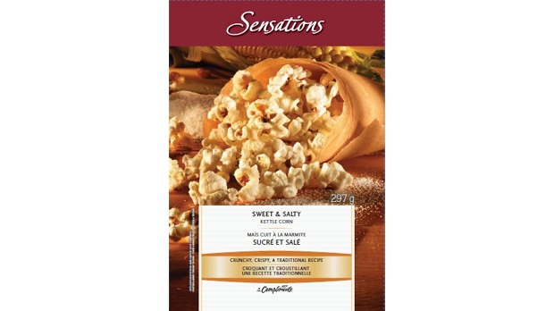 compliments brand sweet and salty kettle corn