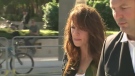 Mary Gowans leaves a Toronto courtroom on Wednesday, Sept. 12, 2012. 