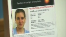 In this image taken from video, Mariam Makhniashvili is seen in this undated  missing persons poster.