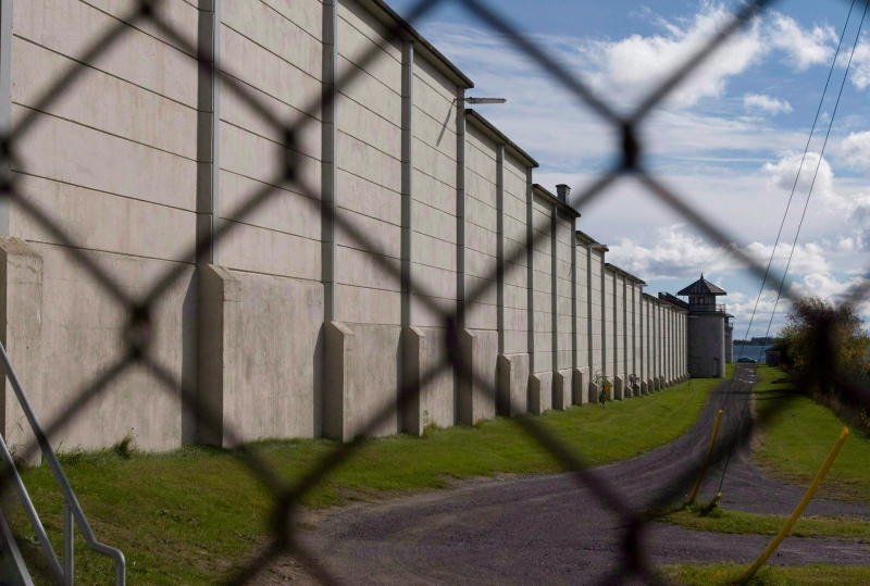 A view of the Kingston Penitentiary in Kingston, Ont., on Thursday, October 21, 2010. (Lars Hagberg / THE CANADIAN PRESS)