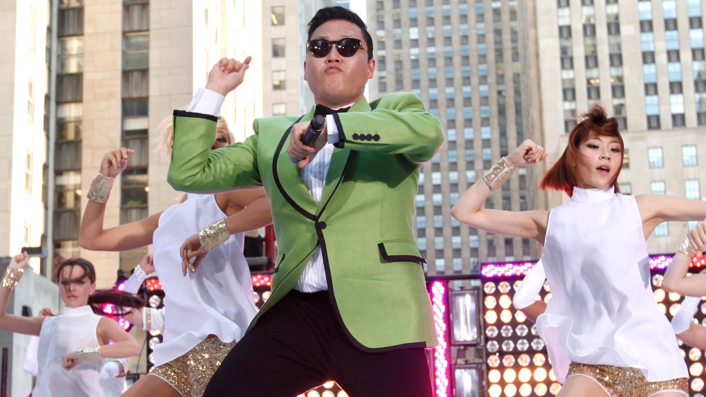 wereld Verbazing Vergadering Gangnam Style' video has sharp social riff, 220 million views | CTV News