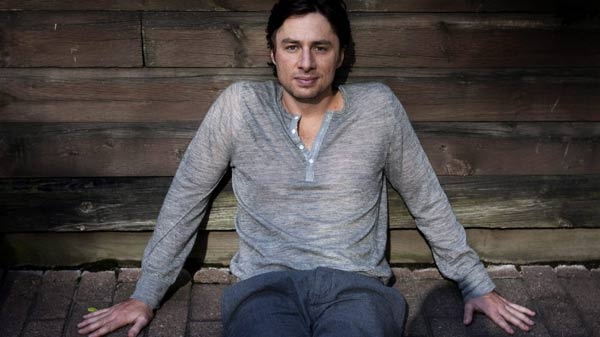 Zach Braff poses for a photo as he promotes his new film "The High Cost of Living" at the Toronto International Film Festival in Toronto on Tuesday, Sept. 14, 2010. (Chris Young / THE CANADIAN PRESS)