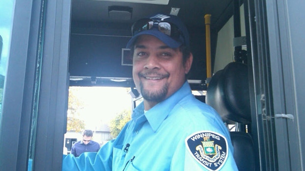 Winnipeg Transit driver Kris Doubledee has been fielding calls from media from across Canada and from the U.S. after he gave his shoes to a barefoot homeless man. 