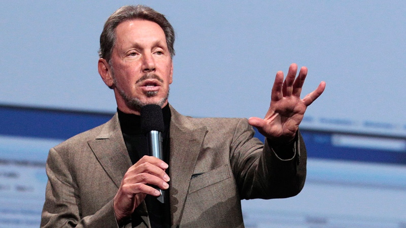 Oracle CEO Larry Ellison in San Francisco on Oct. 5, 2011.