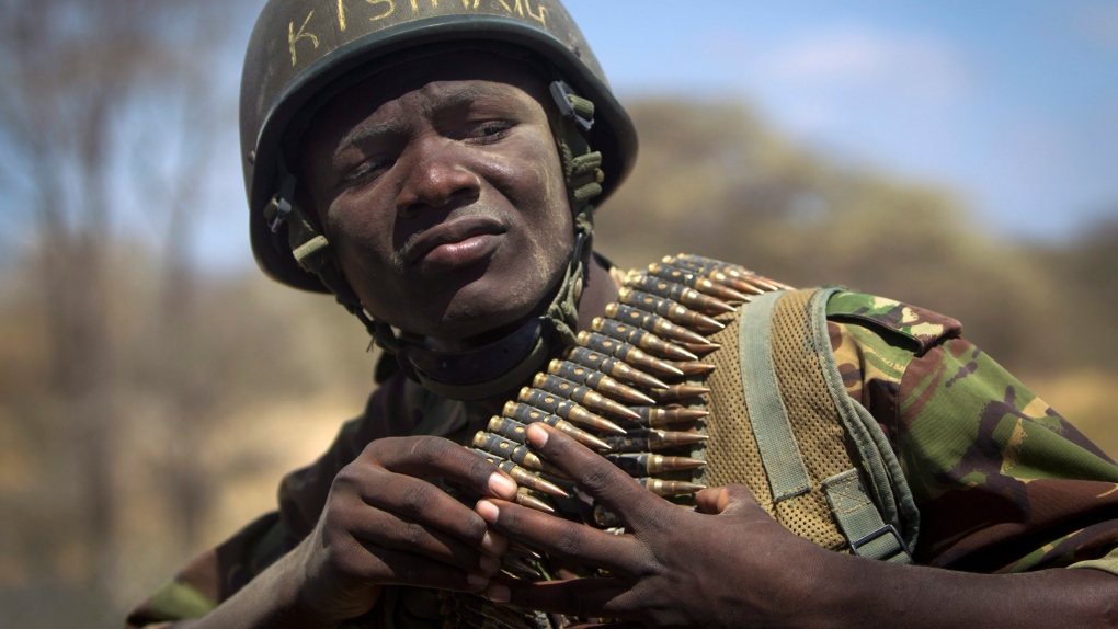 Kenyan soldier