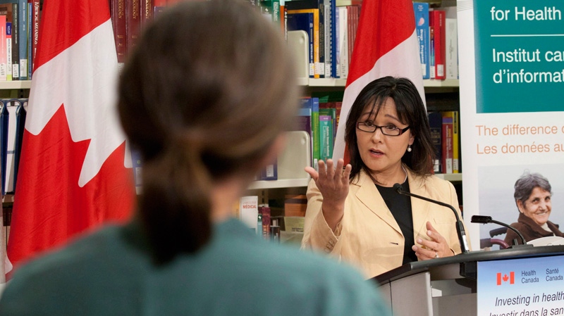 Health Minister Leona Aglukkaq responds to a question on refugee healthcare on June 27, 2012.