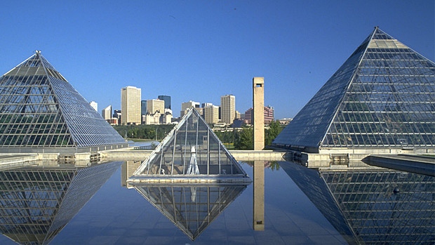 A number of city attractions and facilities - including the Muttart Conservatory - are free to the public Sunday as part of the city's Free Admission Day. PHOTO: City of Edmonton.