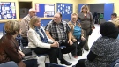Residents in Ottawa South gather at a public meeting about the future of Interval House, Thursday, Sept. 30, 2010.
