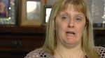 Sandra Nette is seen speaking to CTV News in this undated image taken from video about her recovery. 