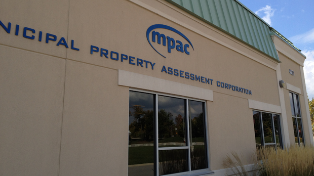 The Municipal Property Assessment Corporation offices are seen in Waterloo, Ont. on Thursday, Oct. 4, 2012.
