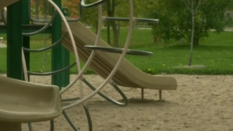 A park where an alleged attempted kidnapping was reportedly is seen in Guelph, Ont. on Friday, Oct. 5, 2012.