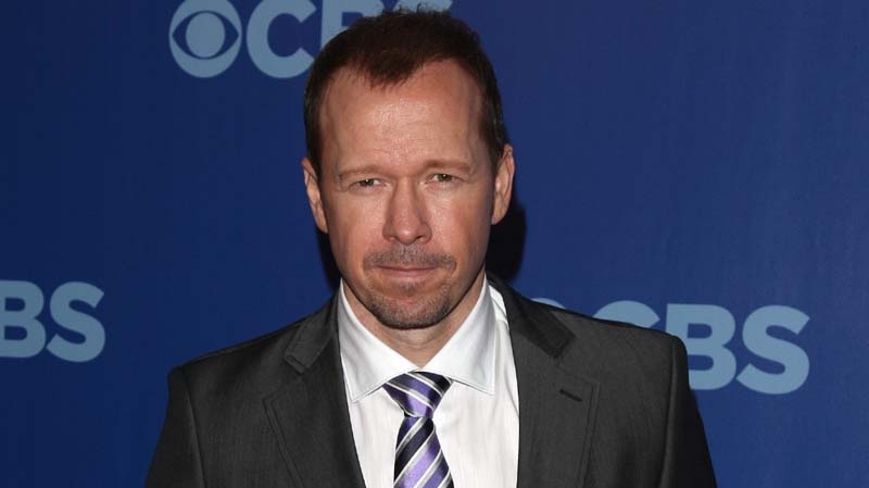 Actor Donnie Wahlberg attends the CBS Upfront presentation in New York on Wednesday, May 19, 2010. (AP Photo/Peter Kramer)