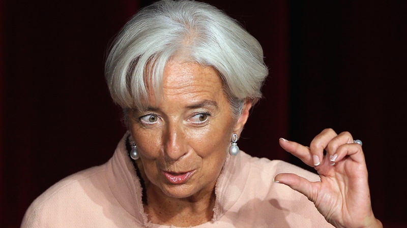 IMF Director Christine Lagarde on Sept. 26, 2012.