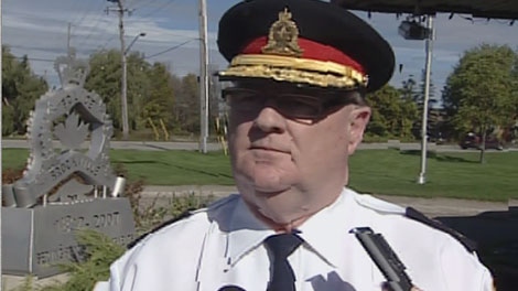 Brockville police chief Adrian Geraghty says the murder charge saddens the entire community.