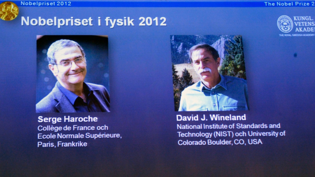 Nobel physics prize winners 2012