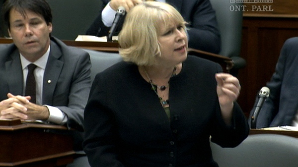 Ontario Health Minister Deb Matthews at Queen's Park on Tuesday, Oct. 5, 2010.