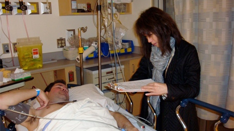 CTV's Dr. Rhonda Low checked up on Brent nearly every day during his stay at Vancouver General Hospital after suffering a stroke in March 2010. 