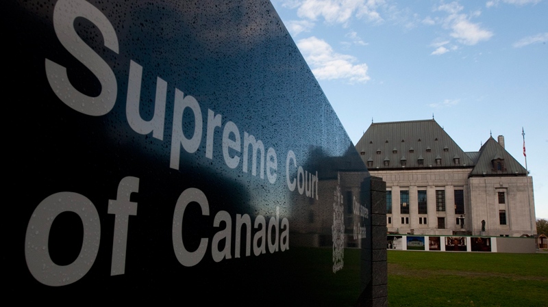 The Supreme Court of Canada in Ottawa, Thursday, Oct. 7, 2010. (Adrian Wyld / THE CANADIAN PRESS)  