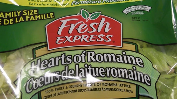 Hearts of Romaine salad recalled