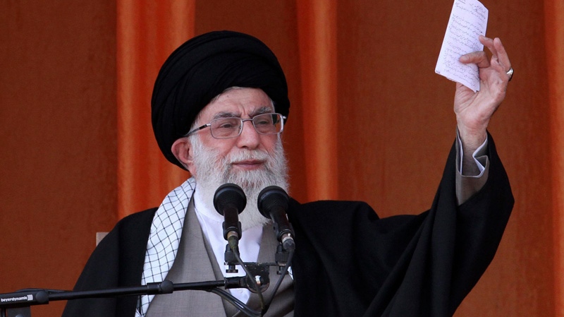 Ayatollah Ali Khamenei on Oct. 10, 2012.
