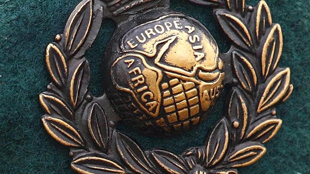 Royal Marines Commando cap badge