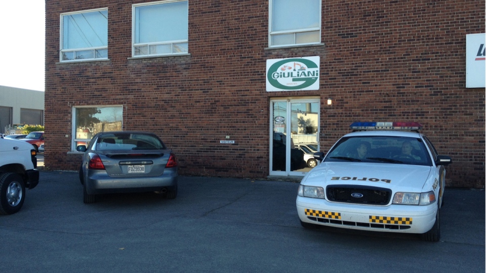 Police raided G. Guiliani Inc. in Laval