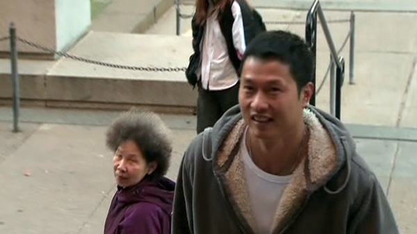 David Chen arrives at Old City Hall courts in Toronto, Tuesday, Oct. 12, 2010.