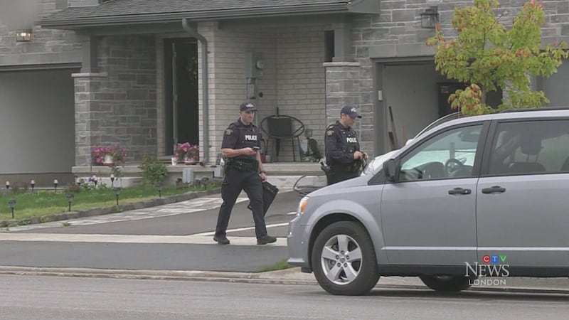 Heavy police response in southeast St. Thomas neighbourhood Friday