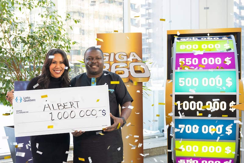 Montreal-area orderly wins $1 million lottery jackpot