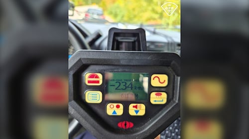 Driver clocked at more than double the speed limit on Hwy. 11: OPP