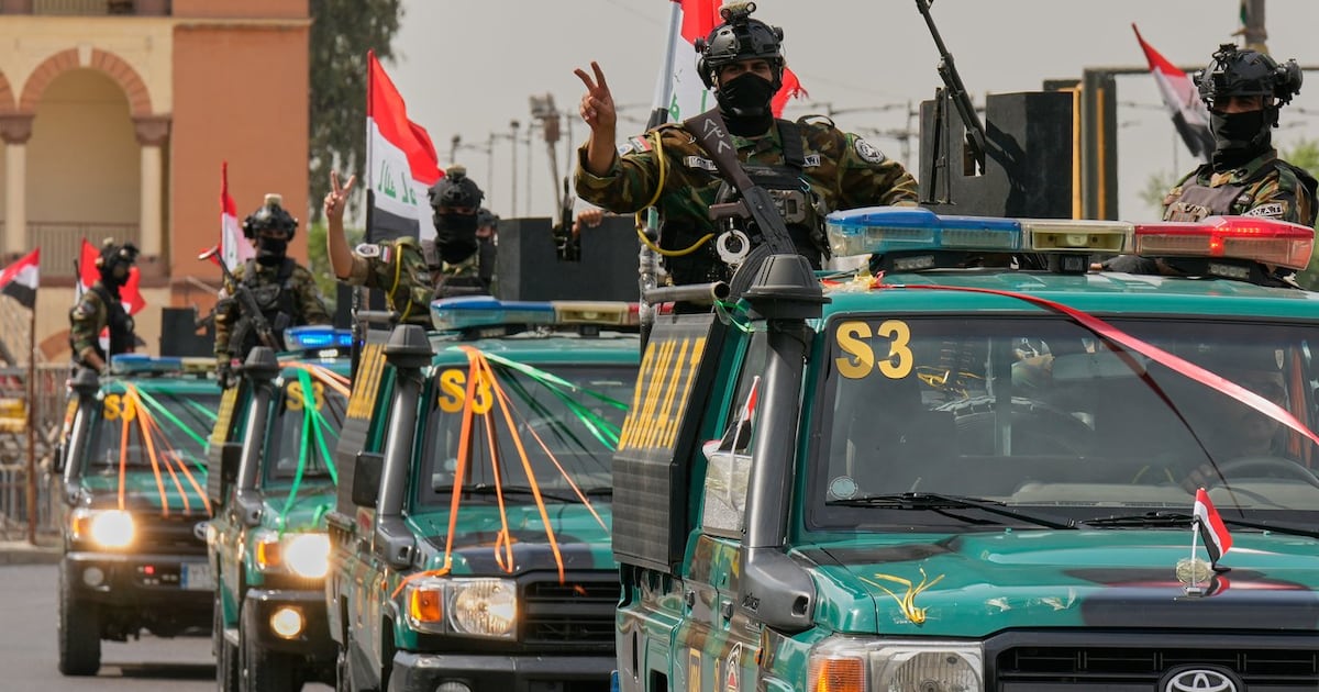 The U.S. military says its withdrawal of troops from Iraq is complete
