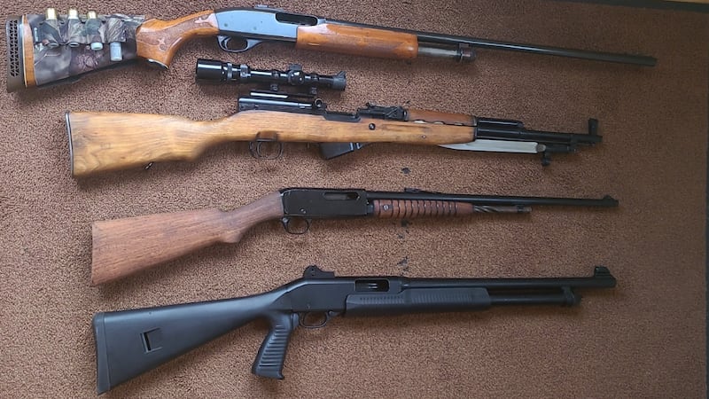 Property, guns stolen in Halloween break-in recovered, 3 people charged