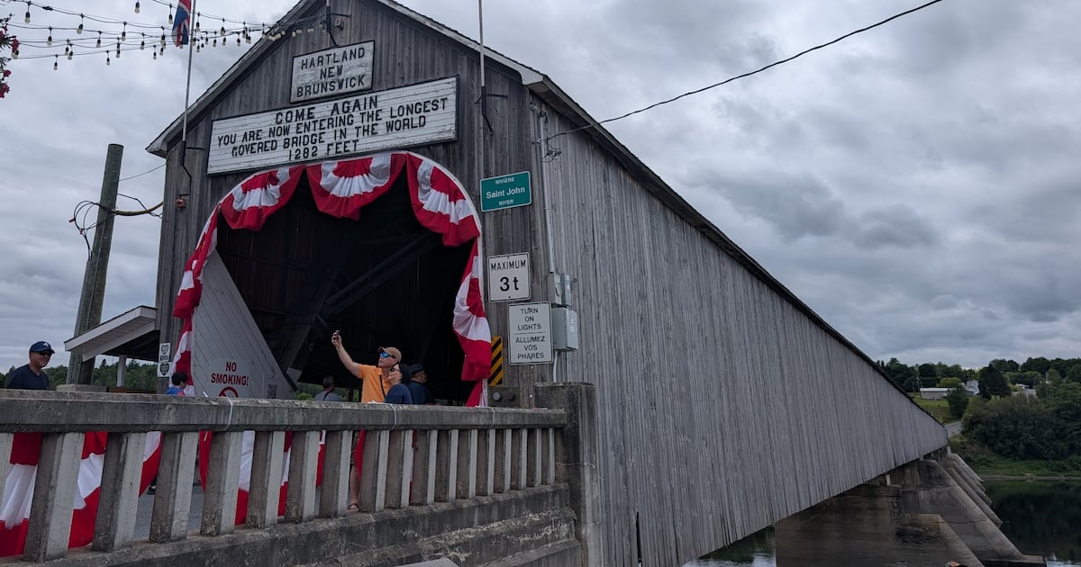 Hartland, N.B., celebrates world's longest covered bridge milestone all long weekend
