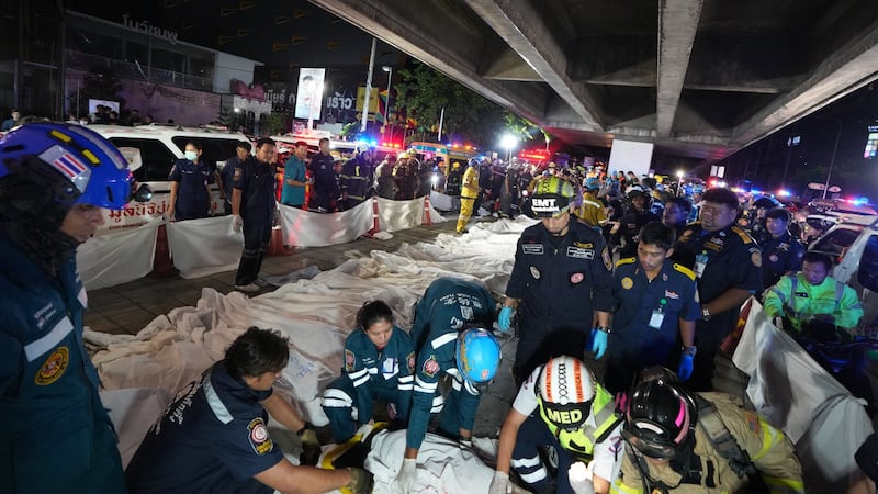 Fire breaks out at a pub in Bangkok, killing at least 27 people