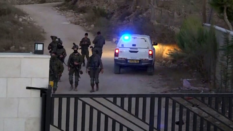 Israeli settler confronts Palestinian American at his besieged West Bank home: Reuters exclusive
