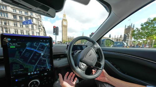 Robotaxi service debuts on London's busy streets as Europe weighs more self-driving vehicles
