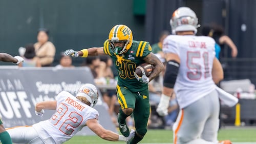 Elks ride Blanchard's leg, defence to 19-17 win as Lions lose Rourke to injury