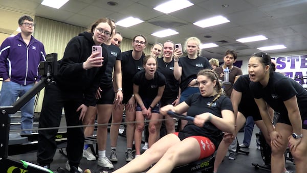 ‘Really inspirational’: Western Mustangs women set world record by rowing 1M metres over 72 hours